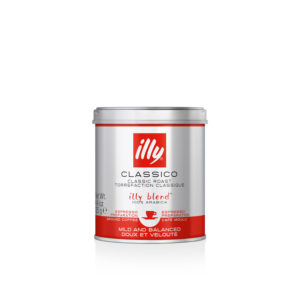 illy classico roast - medium roast blend - ground coffee 125g