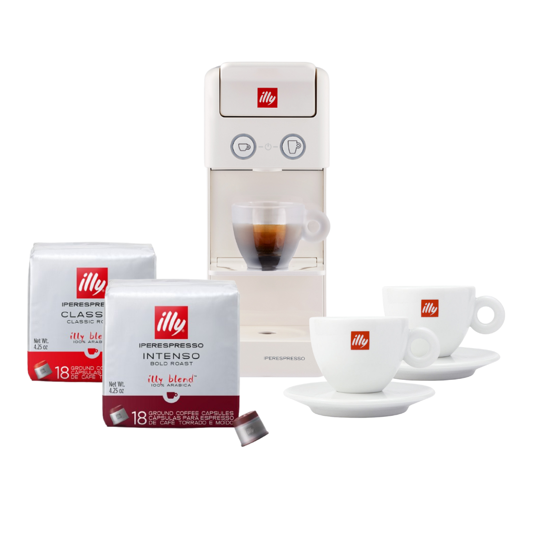 STARTER PACK: Y3.3 iperEspresso Machine - White