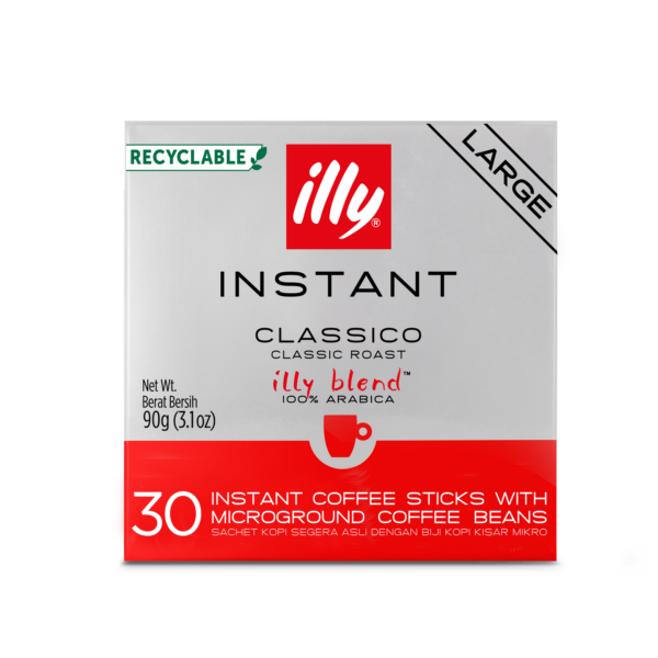 illy Instant Coffee Sticks Large 3.0g 30s – Classico (Large Size) [ETA: 15 March]