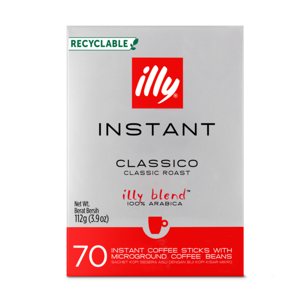 illy Instant Coffee Sticks 70s 1.6g - Classico (Regular Size) ETA: 15 March