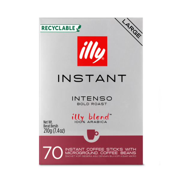 illy Instant Coffee Sticks Large 3.0g 70s – Intenso (Large Size) [ETA: 15 March]