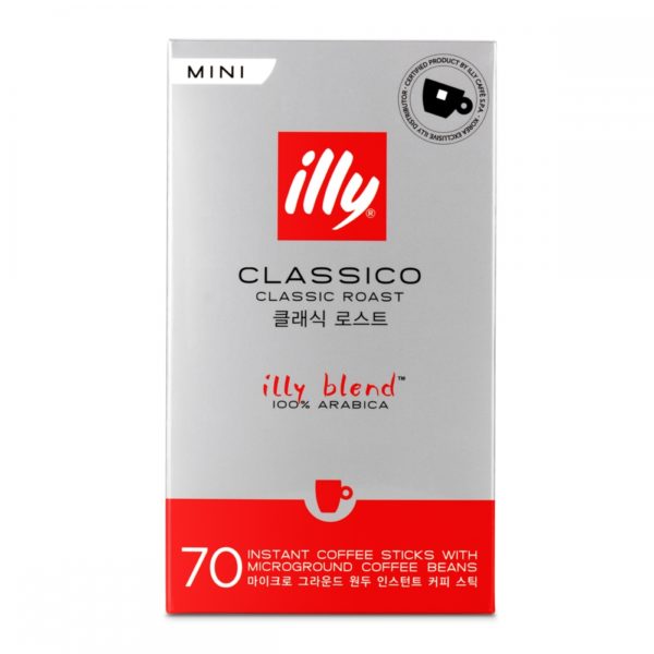 illy Medium Classico Instant Coffee Sticks Regular Size illy Malaysia - 70 Sticks