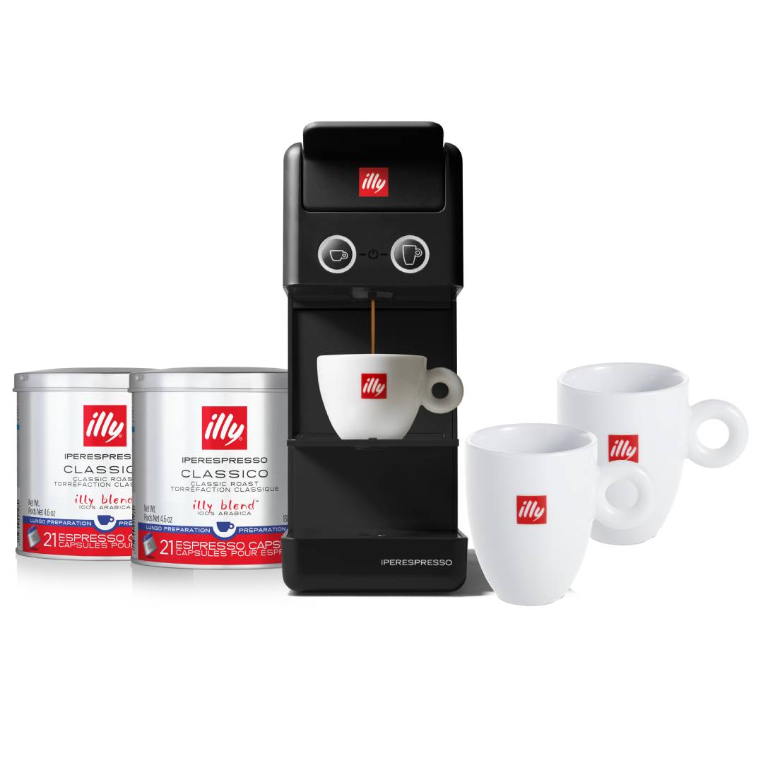 Y3.2 Espresso & Coffee Machine Bundle - illy Shop