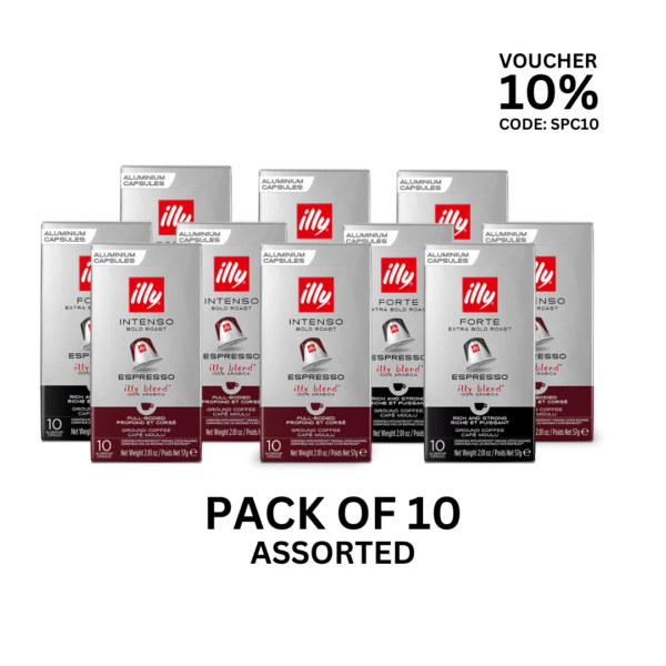 Espresso Compatible Capsules Forte - Pack of 10