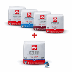4+1 Bundle: iperEspresso Capsules 18's