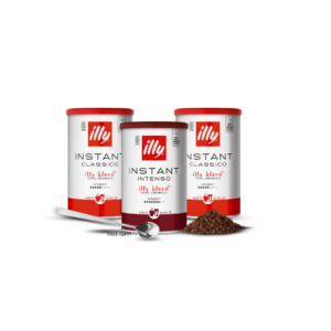 Instant Victory: illy Instant Coffee 95g - Pack of 3